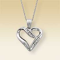 Heart necklace from Kay Jewelers  Wrightsboro Rd # 2125, 3450, Augusta, GA 30909-2572, USA