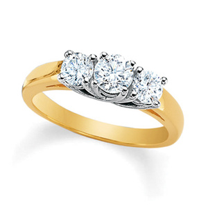 Gold ring from Zales Jewelers  Wrightsboro Rd # 1415, 3450, Augusta, GA 30909-0584, USA 
