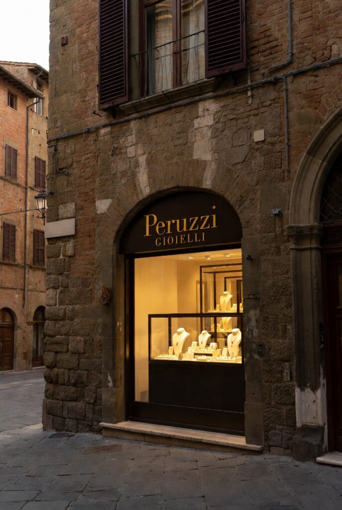 External view of Peruzzi Gioielli
Via Banchi di Sopra 10, 53100 Siena